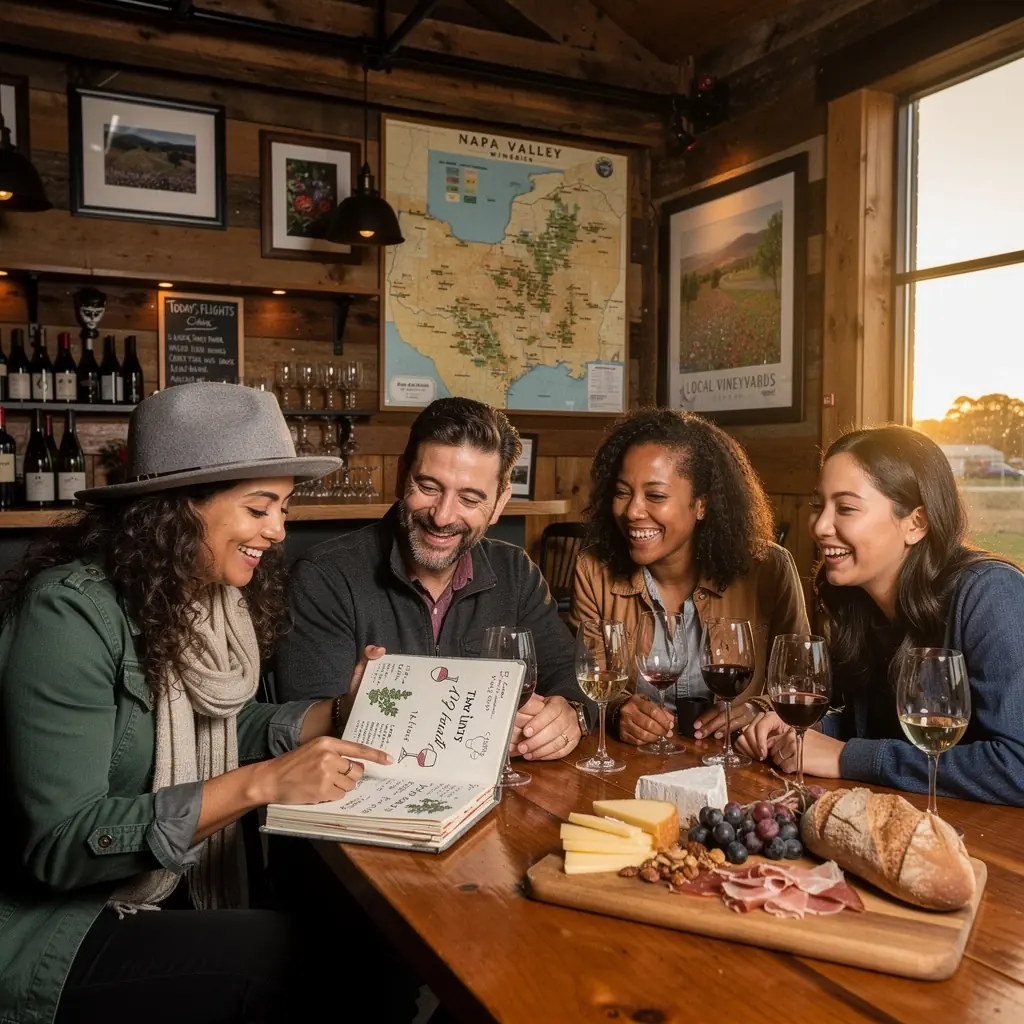 Krajobraz z zachodem słońca nad amerykańskim miastem, idealny na romantyczną wycieczkę.